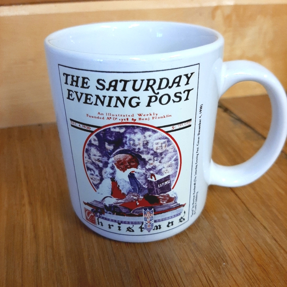 Saturday Evening Post Dec. 4, 1920 Christmas Santa 